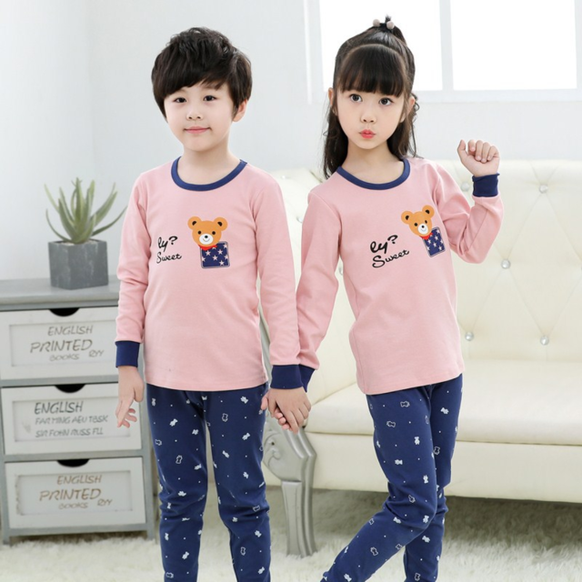 Cotton 2 pcs/set Sleepwear