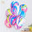 Nicro 5 10 pcs 10 inch Painting Agate Colorful Air Birthday Party Balloons