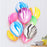 Nicro 5 10 pcs 10 inch Painting Agate Colorful Air Birthday Party Balloons