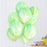 Nicro 5 10 pcs 10 inch Painting Agate Colorful Air Birthday Party Balloons