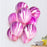 Nicro 5 10 pcs 10 inch Painting Agate Colorful Air Birthday Party Balloons