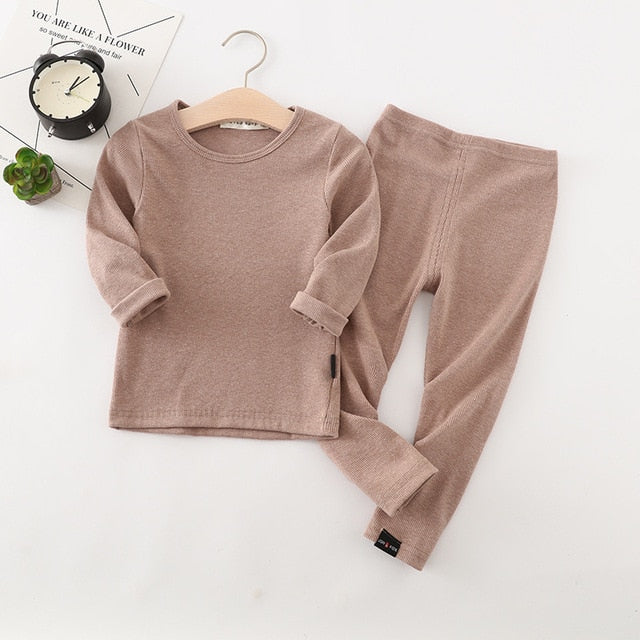 Ribbed Fitted 2 pcs/set Unisex