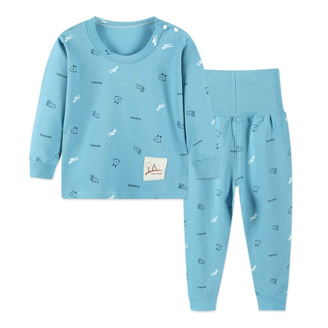 Cute 2 pcs/set Outfits For Boys& Girls