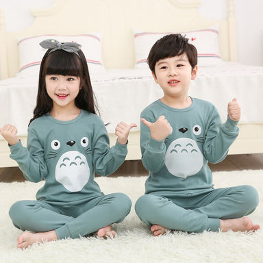 Autumn Winter 2 pcs/set Pajamas