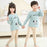 Autumn Winter 2 pcs/set Pajamas