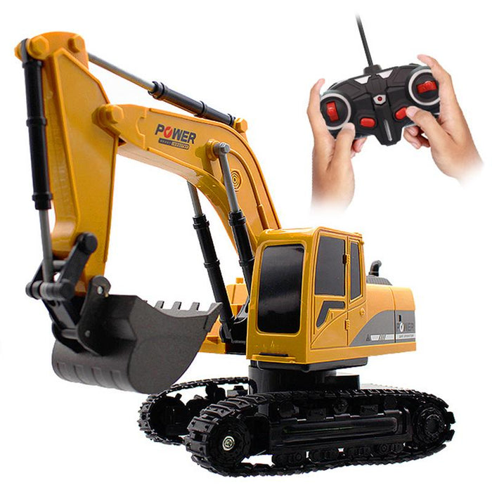 Rechargeable Wireless Remote Control Excavator Toy