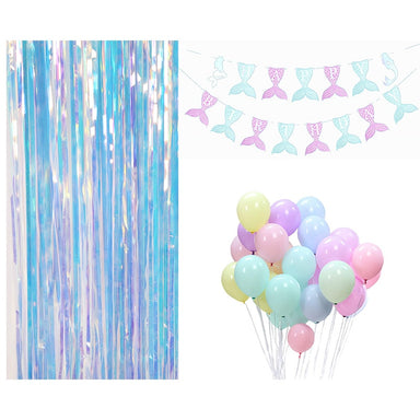 Beautiful Mermaid Birthday Party Favors Supplies