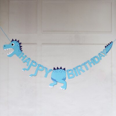 First Birthday Boy Party Garland Dinosaur Party