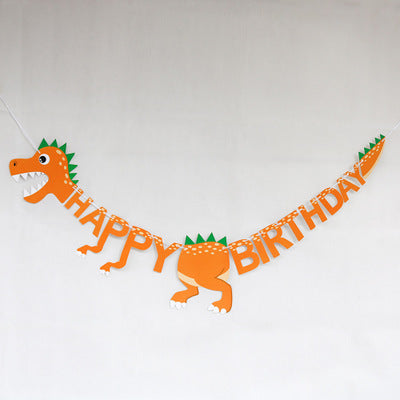 First Birthday Boy Party Garland Dinosaur Party