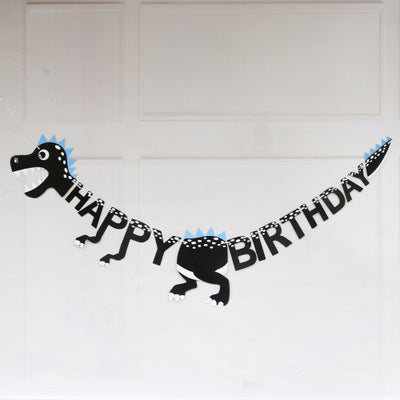 First Birthday Boy Party Garland Dinosaur Party