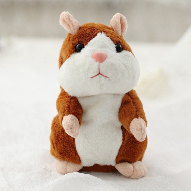 Electronic Talking Hamster Pet Plush Toy