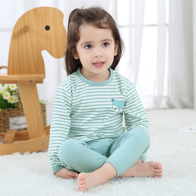 Children's 2 pcs/set Cotton Pajamas