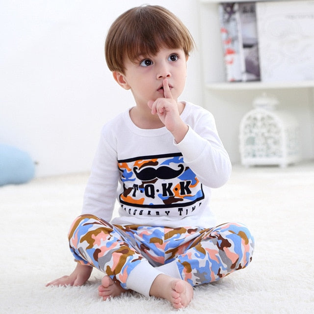 Children's 2 pcs/set Cotton Pajamas