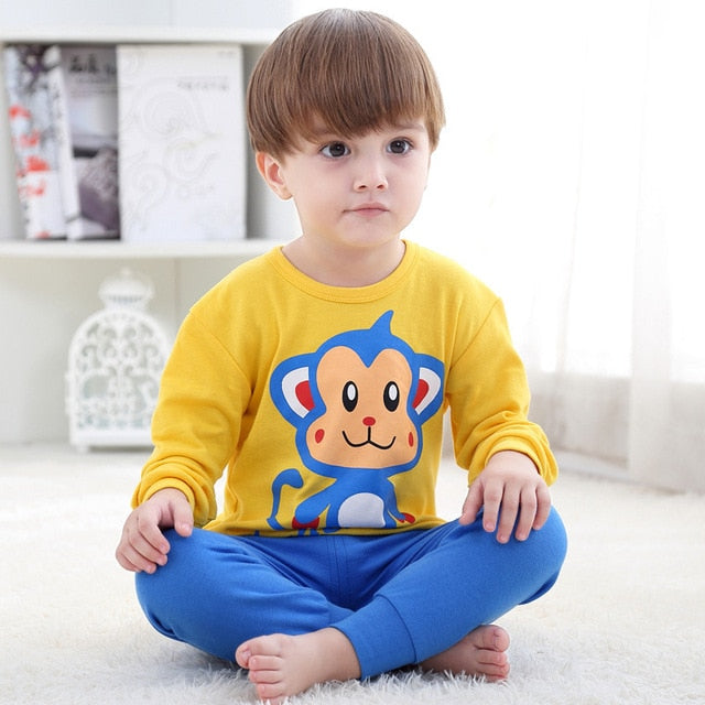 Children's 2 pcs/set Cotton Pajamas