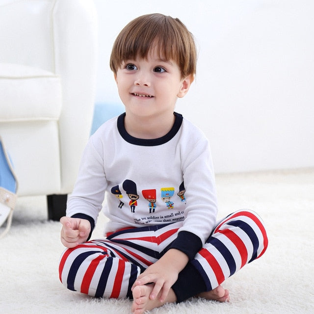 Children's 2 pcs/set Cotton Pajamas