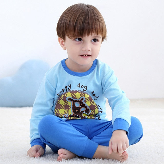 Children's 2 pcs/set Cotton Pajamas