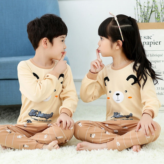 Cotton 2 pcs/set Sleepwear