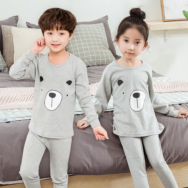 Cotton 2 pcs/set Sleepwear