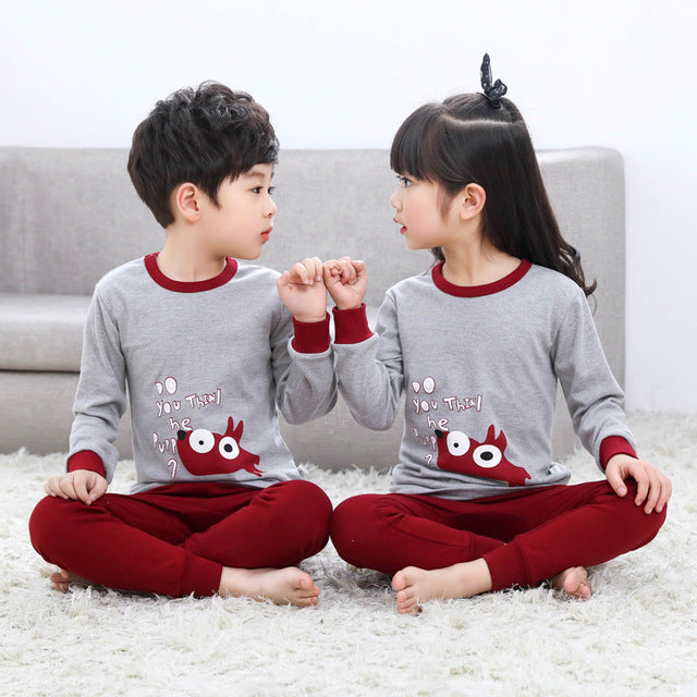 Cotton 2 pcs/set Sleepwear