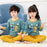 2 pcs/set Long-sleeve Cotton Pajamas