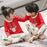 2 pcs/set Long-sleeve Cotton Pajamas