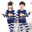 2 pcs/set Long-sleeve Cotton Pajamas