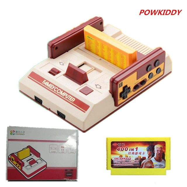 Classic Video Game Console with 400-IN-1 or 500-IN-1 Game Cards