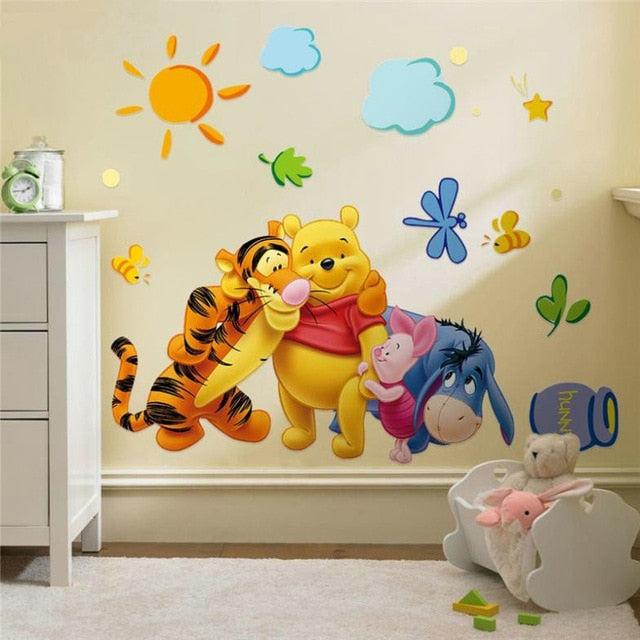 Cartoon Friendship Wall Decal