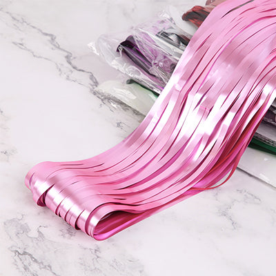 Party Backdrop Curtains Glitter Gold Tinsel for Decoration