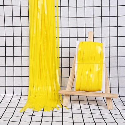 Party Backdrop Curtains Glitter Gold Tinsel for Decoration